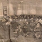 Mrs. Joan Miller's Fourth Grade classroom. The 35 students are five over the state legal limit. Mrs. Miller was a native of New Jersey and a graduate of Rutgers University. These students did better on state standardized tests than their fourth grade peers at every school in the county plus all adjacent counties but the state ignored those results and focused on the crowded conditions.