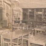 Mrs. Olive Williamson's Ferguson Library in December of 1966. By modern standards, this was not a huge library. But by the standards of 1960 it was very good. Ferguson in 1966-67 had the third largest library facility and third largest collection of books in the 12th region, behind only Danville and Somerset. There were no recently built schools in the region as of 1966. But in 1960 the state had passed a law requiring that all schools have libraries. All other schools except for Danville and Somerset simply converted a spare classroom to library use. But when Ferguson School was built, this room had been designed specifically as a library. It was much larger than a classroom and had certain library specific facilities built in. It also had a basic collection of two thousand books, which when H. T. Higgins took over as Superintendant of Ferguson he immediately supplemented with another $4,000 purchase (using funds from Federal Title I and Title II) to bring the total to three thousand. This was not only larger than the other schools in Pulaski County (outside of Somerset) and larger than the schools in other 12th region counties (outside of Danville), but was also larger than the book total of the county public libraries between Lexington and the Tennessee line. Librarians were required to keep circulation records. Ferguson records documented that its students checked out more books per student, and more of its students checked out books, than was shown by any other library in the region, including Danville and Somerset.