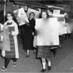 Howard Moore took over at Ferguson in a time of declining resources. He was the one who had to cut long cherished programs and traditions. Inevitably there would be resistance. One of these battles erupted in April of 1961. Mr. Moore had announced there would be no senior trip to Florida. This tradition had gone back 40 years and students looked forward to it the whole time they were growing up. First the seniors announced they would simply wait until after graduation and then go on their own. They could do this since they had their own checking account and had been fund raising for several years. Moore replied that as Superintendent he was immediately transferring the student account to the school general fund and would not release the funds for any senior trip. The students responded by making signs and parading through Ferguson and Somerset demanding their Florida trip and, by the way, insisting the Superintendent could not legally take control of their checking account. Moore called in parents and demanded they force their students to return to school and give in, but the parents refused. Moore eventually gave in. The seniors kept their checking account and took their trip. But the classes below them did not raise such an uproar, and Moore did transfer their bank accounts. When those classes became seniors they found there was no money in their accounts and no one was ever able to find out where the money went.