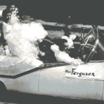 In the fifties, the annual Lake Cumberland Spring Festival served as the Pulaski County qualifier for the Miss Kentucky Pageant. There was a parade, followed by a tea, banquet, talent competition and judging. Over the years, several Ferguson girls had won the local contest and gone on to the statewide pageant in Lexington, some placing as high as first runnerup but none ever becoming Miss Kentucky. In May 1959, Shirley Colyer was one of Ferguson's all time strongest contenders. Beautiful, talented and poised, she is shown here during the parade. Back at school she was also class president, captain of the cheerleaders, and winner of numerous academic honors.