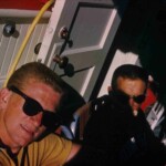 Billy "Speedy" Fowler (left) and Johnny Cundiff on the Yacht Sea Breeze on the Ferguson Senior Trip of May 1961. Sadly, Billy, one of the most popular Ferguson students ever, died from burns suffered at the Burnside Charcoal Plant on June 14, 1963. Note the Ray Ban sunglasses.