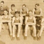 Taken in October 1929, this photo shows the Ferguson team that would go on to win the district championship in March of 1930. This was the first year the district tournament was held at the Ferguson Gym, where it would be held for the next decade. This team achieved notoriety of a sort when it caught Somerset on a bad night at the same time Ferguson had probably its hottest night ever and beat the Briar Jumpers 109-69. Now, 80 years later, that 40 point defeat remains the worst in Somerset basketball history. This Warhorse team was heavily favored to make it to the State Tournament but was upset by Danville in the Regional Finals 51-50 in overtime. That game was played at Centre College, which also hosted the State Tolurnament until Coach Rupp successfully politicked for it to be moved to Lexington. Taken in October 1929, this photo shows the Ferguson team that would go on to win the district championship in March of 1930. This was the first year the district tournament was held at the Ferguson Gym, where it would be held for the next decade. This team achieved notoriety of a sort when it caught Somerset on a bad night at the same time Ferguson had probably its hottest night ever and beat the Briar Jumpers 109-69. Now, 80 years later, that 40 point defeat remains the worst in Somerset basketball history. This Warhorse team was heavily favored to make it to the State Tournament but was upset by Danville in the Regional Finals 51-50 in overtime. That game was played at Centre College, which also hosted the State Tolurnament until Coach Rupp successfully politicked for it to be moved to Lexington.