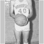 The 1962-63 Ferguson Warhorses finished 26-7 and won a third straight district title, beating Somerset 47-45 in the finals. They won by scores like 85-24 over Mackville, 74-40 over Eubank, 69-29 over Danville Bate, 77-36 over Burnside and 67-35 over Pulaski. A heartbreaking loss to Somerset in the 12th Region kept Ferguson from the State Tournament.
Eldridge LaFavors (left) was the playmaking guard and Dorinda Johnson (right) was cheerleading captain. Both were seniors. Dorinda was named to the All 12th Region Cheerleading Team and as the girl receiving the most votes, was named Captain. The 1962-63 Ferguson Warhorses finished 26-7 and won a third straight district title, beating Somerset 47-45 in the finals. They won by scores like 85-24 over Mackville, 74-40 over Eubank, 69-29 over Danville Bate, 77-36 over Burnside and 67-35 over Pulaski. A heartbreaking loss to Somerset in the 12th Region kept Ferguson from the State Tournament. Eldridge LaFavors (left) was the playmaking guard and Dorinda Johnson (right) was cheerleading captain. Both were seniors. Dorinda was named to the All 12th Region Cheerleading Team and as the girl receiving the most votes, was named Captain.
