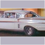 It was inevitable some of these men would turn to the automobile for their recreation. They had the tools, training, experience and professional shops at their disposal to work on cars. They could keep a new one running or take an old one and customize or restore it. The yellow 1932 Ford Deuce Coupe above left, the black Chevy next to it, and the 1958 Chevy Impala here right were examples of their pride and hard work. Sadly, as the shops closed, these men moved elsewhere, taking their cars along.