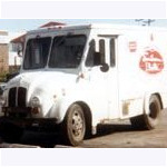 This vehicle was a familiar site to anyone growing up in Ferguson in the late fifties or early sixties. It is a Southern Bell Dairy delivery truck. This truck delivered fresh milk every morning to the Ferguson cafeteria. It also stopped by two stores in Ferguson, then made its way south out of town to Burnside, where it stopped at the school and several more stores.
