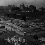 This next series of photos show the construction of the Ferguson Depot, which served both Ferguson and Somerset. Ferguson and Danville Depots had the largest square feet of any Southern station between Lexington and Knoxville. The biggest stations on the Southern were Cincinnati, Chattanooga and Atlanta.