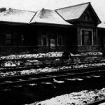 This is the finished station. Ferguson was a very upscale stop. The Southern Railroad's finest trains stopped here twice a day in each direction. People from not only Pulaski County but counties west all the way to Campbellsville and Glasgow and south to the Tennessee line had to come here to catch the trains because they didn't stop at the smaller towns. The Royal Palm, for instance, passed through Pine Knot, Stanford and Burnside but did not stop. By the 1950s the Royal Palm was considered the elite train because it went all the way to Florida. But for most of the 50 years the Chattanooga Choo Choo was the most prestigious. It had been the first passenger train to connect North and South as it ran between Cincinnati and Five Points, which became Marthasville, which became Atlanta, a decade before the Civil War. The Chattanooga Choo Choo had a song written about it and a movie made about it. It was a high speed express luxury train which stopped only in Atlanta, Chat- tanooga, Knoxville, Ferguson, Danville, Lexington and Cincinnati. Movie stars, executives and politicians briefly stretched their legs here.