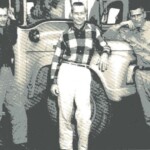 Bus Drivers 65-66 L to R Mitch Miller, Wes Meece, Ed Gallagher