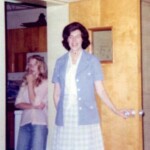 Mrs. Henderson pauses at her door in 1976. After the high school was closed, the elementary school remained open for students in grades 1-8 until l983. With the county's finest auditorium, largest gym, second largest school library and several other excellent facilities, Ferguson was the best elementary school in Pulaski or any adjacent county for those 15 years.